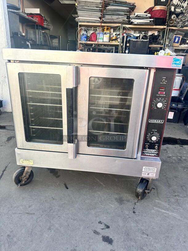Excellent Hobart Vulcan HGC5-10 Single Gas Convection Oven Tested and Working! - Image 1 of 8