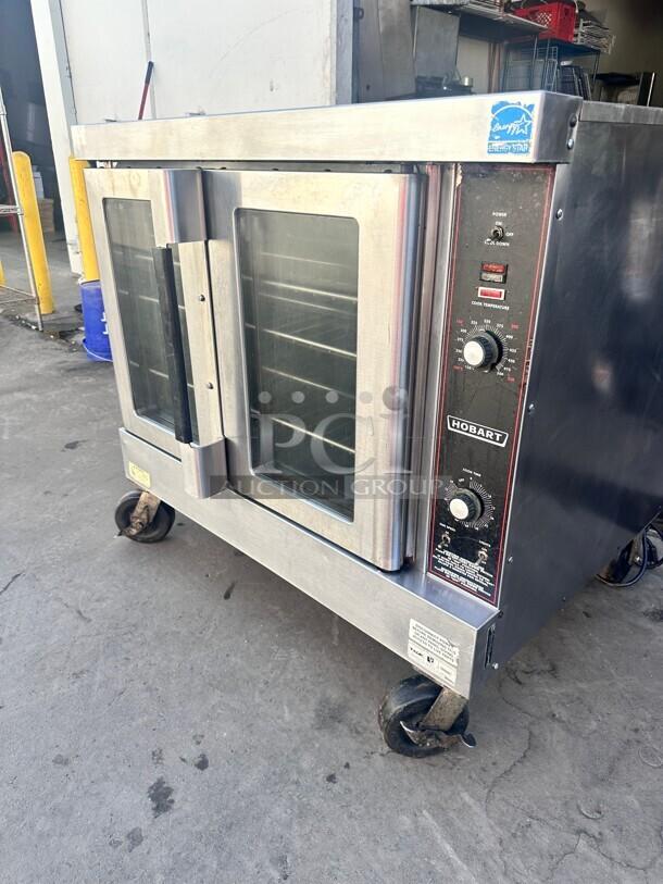 Excellent Hobart Vulcan HGC5-10 Single Gas Convection Oven Tested and Working! - Image 6 of 8