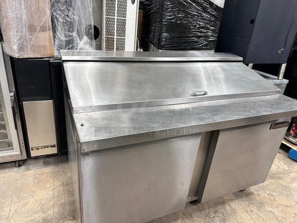 Nice Continental Commercial 60" Refrigerated Sandwich Table 115Volt Tested and Working! - Image 4 of 5