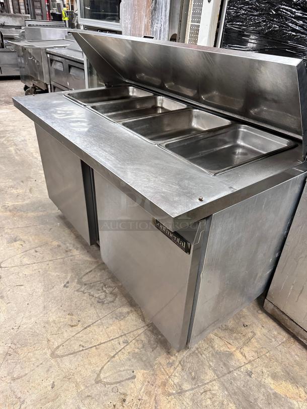 Nice Continental Commercial 60" Refrigerated Sandwich Table 115Volt Tested and Working! - Image 5 of 5