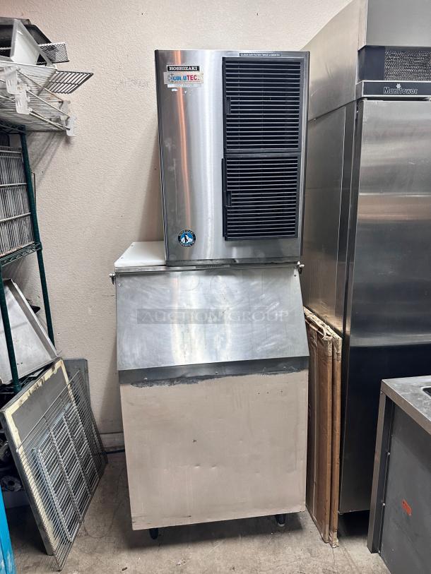 Hoshizaki KM-515MAH Commercial Ice Machine Icemaker 115 Volt Tested and Working! - Image 6 of 8