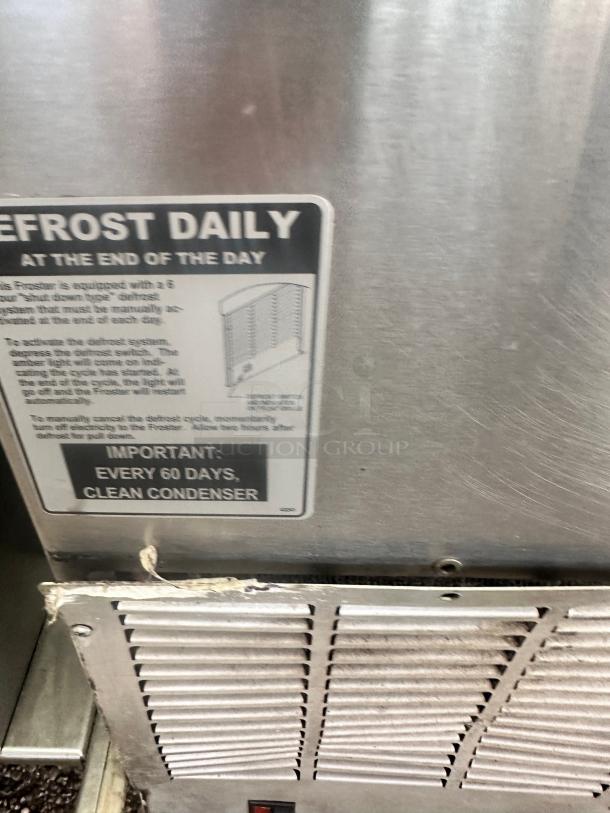 Nice Perlick FR36 36" Refrigerated Black Glass Froster 115 Volt Tested and Working! - Image 10 of 14