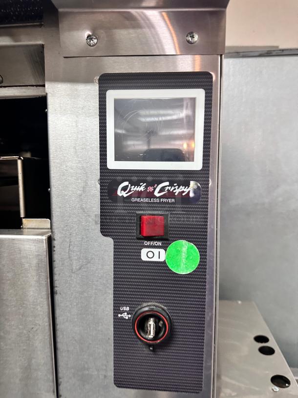 Quik n' Crispy GF5, Ventless Greaseless Air Fryer, 208v Tested and Working! - Image 2 of 7