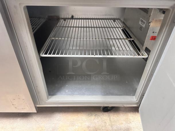 Nice Randell 8395N 95" Pizza Prep Table w/ Refrigerated Base, 115v Tested and Working! - Image 7 of 9