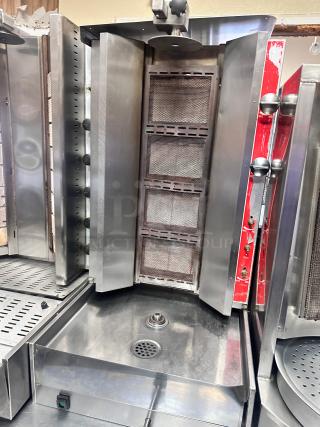 Uniworld VBR-2 Gas Vertical Broiler (Gyro) Tested and Working!