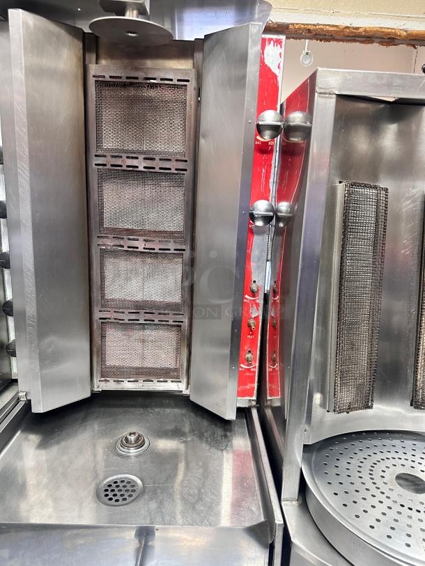 Uniworld VBR-2 Gas Vertical Broiler (Gyro) Tested and Working! - Image 3 of 10