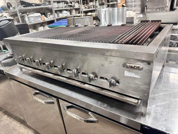 Jade 48" Commercial Gas Char Broiler Grill Tested and Working! - Image 4 of 6