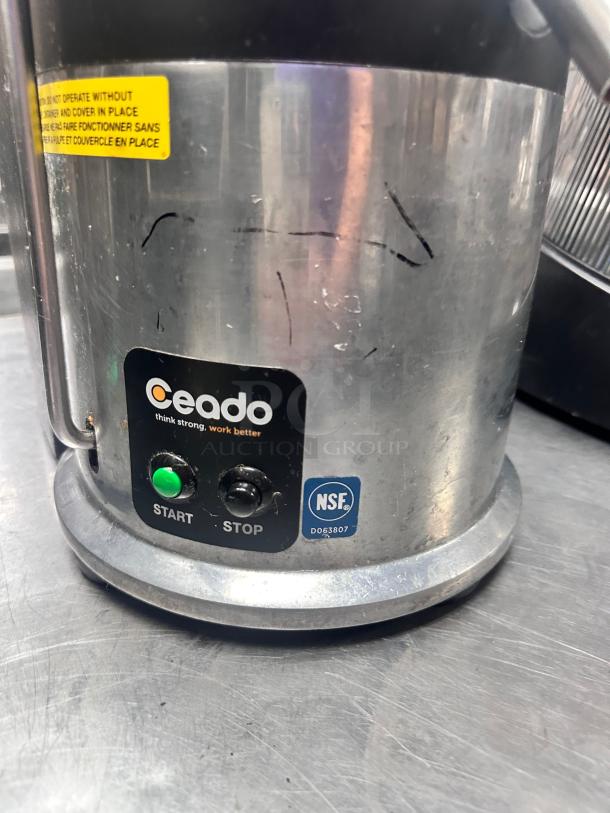 Nice Ceado ES500 Automatic Continuous Feed Juice Extractor 115volt Tested and Working! - Image 5 of 6