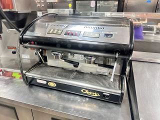 Astoria SAE-2n Dual Group Head Commercial Espresso Machine 220volt Tested and Working!