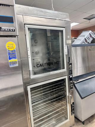 Excellent NU-VU OP-2FM Jet Air Oven/Proofer Combo 220volt 3phase Tested and Working!
