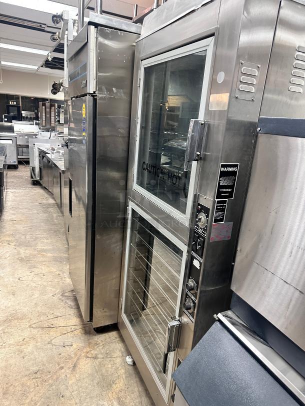 Excellent NU-VU OP-2FM Jet Air Oven/Proofer Combo 220volt 3phase Tested and Working! - Image 2 of 8
