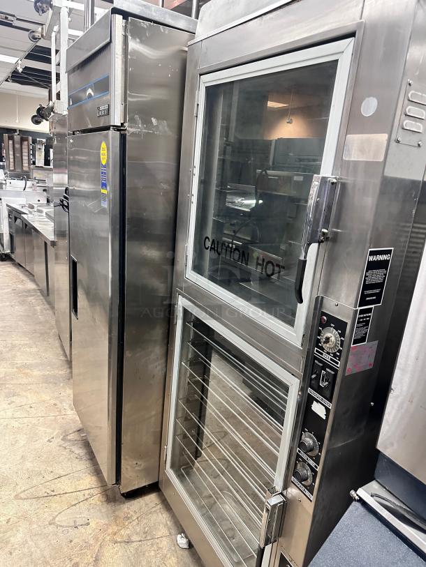 Excellent NU-VU OP-2FM Jet Air Oven/Proofer Combo 220volt 3phase Tested and Working! - Image 4 of 8