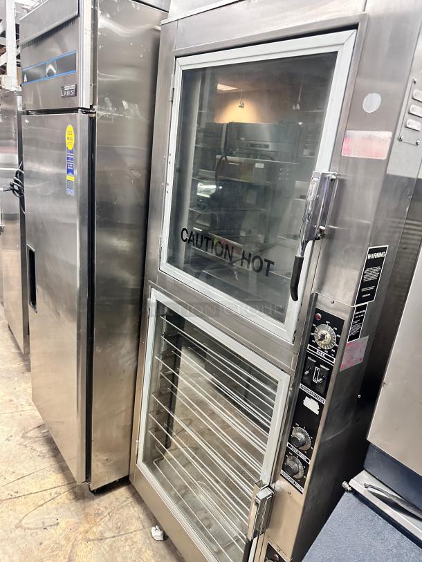 Excellent NU-VU OP-2FM Jet Air Oven/Proofer Combo 220volt 3phase Tested and Working! - Image 5 of 8