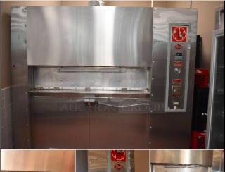Reed Oven Company  Model #5-26x56 Revolving 5-sShelf Gas Oven 15 pan Capacity 180,000 BTU Tested and Working!