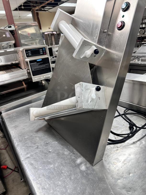 Excellent Doyon DL18DP 18" Countertop Two Stage Dough Sheeter - 120V, 1/2 HP Tested and Working! - Image 2 of 6