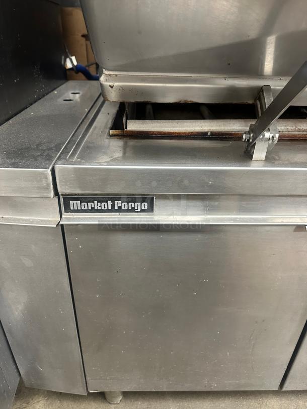 Excellent Market Forge 1700 40 Gallon Gas Freestanding Tilting Skillet / Braising Pan Tested and Working! - Image 7 of 15