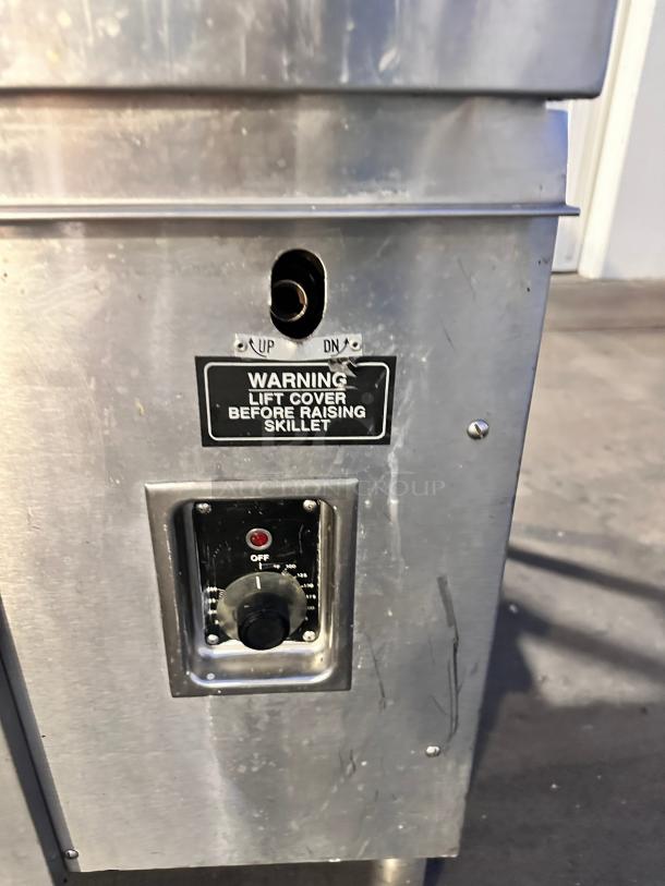 Excellent Market Forge 1700 40 Gallon Gas Freestanding Tilting Skillet / Braising Pan Tested and Working! - Image 14 of 15