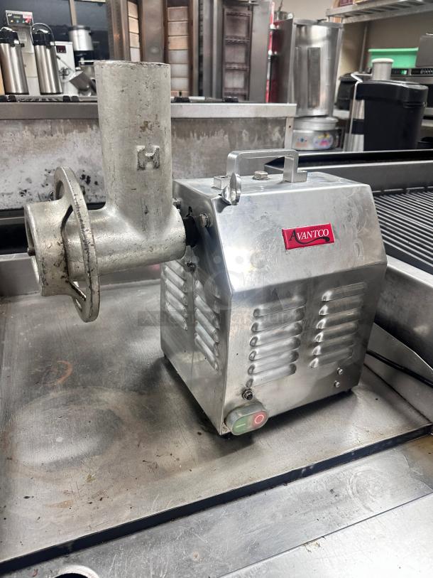 Nice Avantco MG12R #12 Meat Grinder 110V, 1 hp Tested and Working! - Image 2 of 7