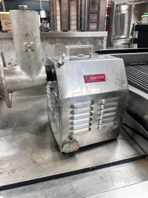 Nice Avantco MG12R #12 Meat Grinder 110V, 1 hp Tested and Working! - Image 3 of 7