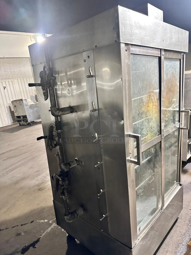 American Range Double Sided Commercial Gas Chicken Rotisserie Machine - Image 8 of 9