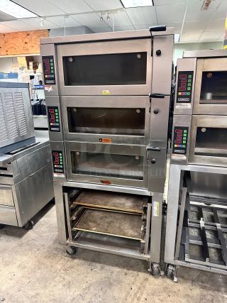 Hobart Baxter Commercial Electric Deck Oven With Stand 220volt 3phase Tested and Working!
