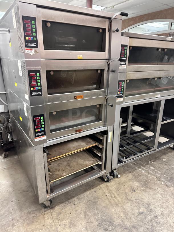 Hobart Baxter Commercial Electric Deck Oven With Stand 220volt 3phase Tested and Working! - Image 6 of 10