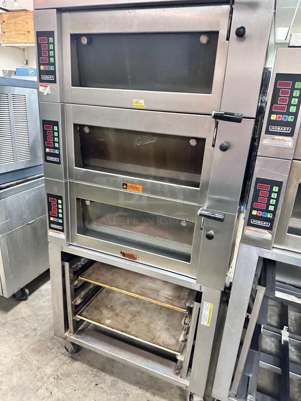 Hobart Baxter Commercial Electric Deck Oven With Stand 220volt 3phase Tested and Working! - Image 9 of 10