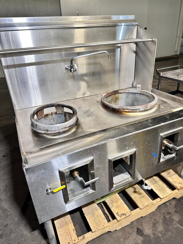 Excellent Westar Commercial 2Ring Gas Wok Model C2 Tested and Working! - Image 6 of 13