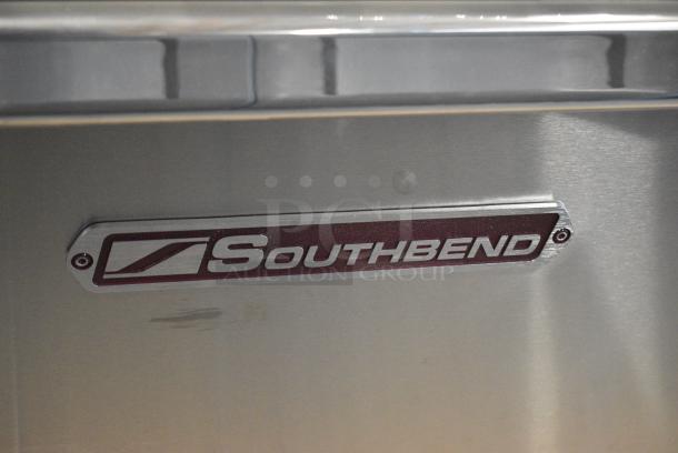 BRAND NEW! Southbend 4601DD-2GR Stainless Steel Commercial Natural Gas Powered 6 Burner Range, Flat Top Griddle, 2 Ovens, Over Shelf and Back Splash. - Image 3 of 10