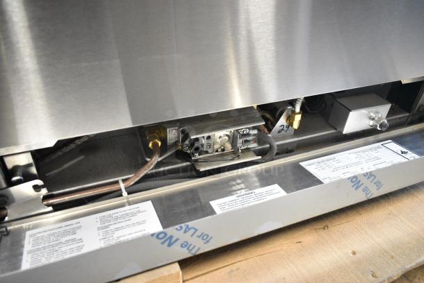 BRAND NEW! Southbend 4601DD-2GR Stainless Steel Commercial Natural Gas Powered 6 Burner Range, Flat Top Griddle, 2 Ovens, Over Shelf and Back Splash. - Image 9 of 10