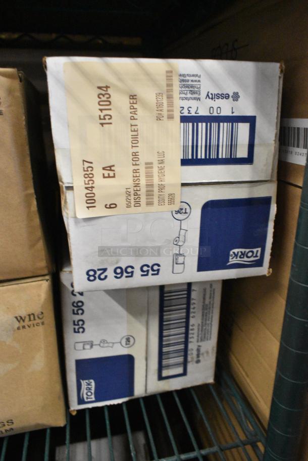 2 BRAND NEW! Tork 55 56 28 High Capacity Bath Tissue Roll Dispenser. 2 Times Your Bid! - Image 2 of 3