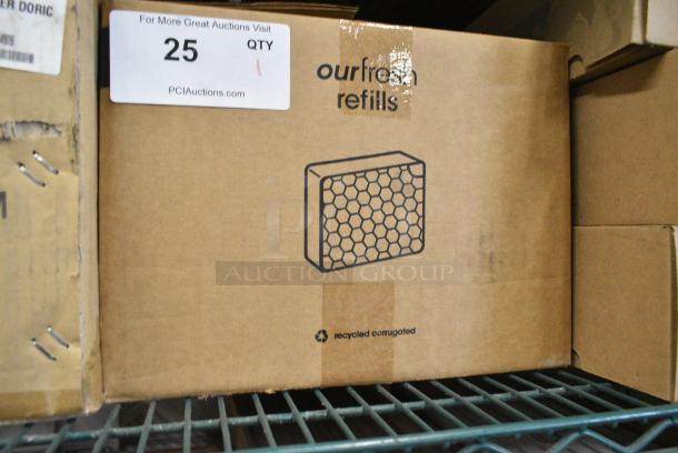 BRAND NEW! Box of OurFresh OFB-F-0081048M-5M Seaside Breeze Refills - Image 2 of 3