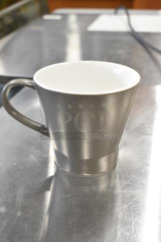 3 BRAND NEW! Box of 36 Libbey ENG-12-O Englewood 10.75 oz. Matte Olive Porcelain Mug. 3 Times Your Bid!