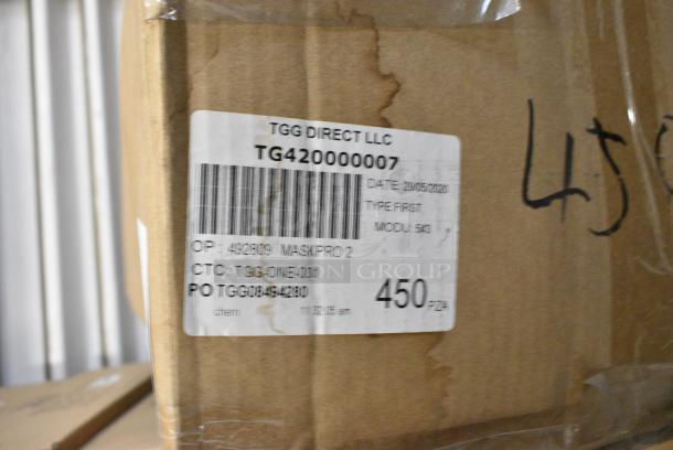 2 BRAND NEW! Boxes of Empacada TG420000007 Black Face Masks. 2 Times Your Bid! - Image 3 of 6