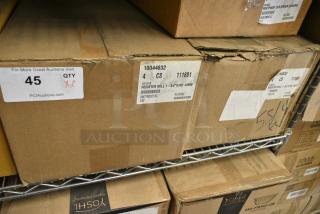2 BRAND NEW! Boxes of 4 Sandt Products 01857 1-3/4"x150' 44mm Receipt Printer Rolls. 2 Times Your Bid!