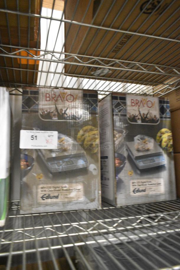 2 BRAND NEW! Edlund Bravo BRV-320 Countertop 20 Pound Scale. 2 Times Your Bid! Tested and Working! - Image 2 of 6