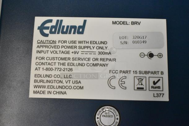 2 BRAND NEW! Edlund Bravo BRV-320 Countertop 20 Pound Scale. 2 Times Your Bid! Tested and Working! - Image 5 of 6