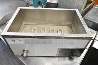 Zokop XTC1P-1/3 Stainless Steel Commercial Countertop Food Warmer. 110 Volts, 1 Phase. Tested and Working!