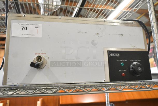 Zokop XTC1P-1/3 Stainless Steel Commercial Countertop Food Warmer. 110 Volts, 1 Phase. Tested and Working! - Image 2 of 7