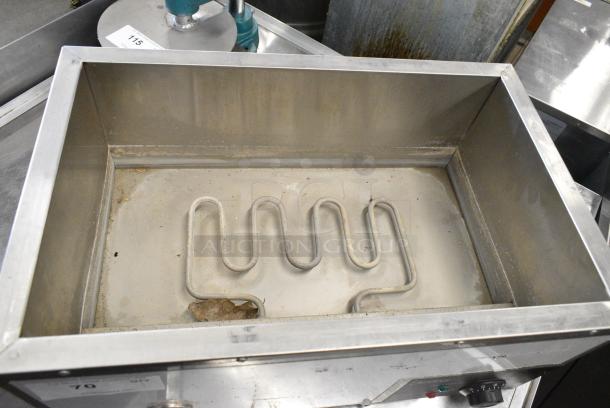 Zokop XTC1P-1/3 Stainless Steel Commercial Countertop Food Warmer. 110 Volts, 1 Phase. Tested and Working! - Image 5 of 7