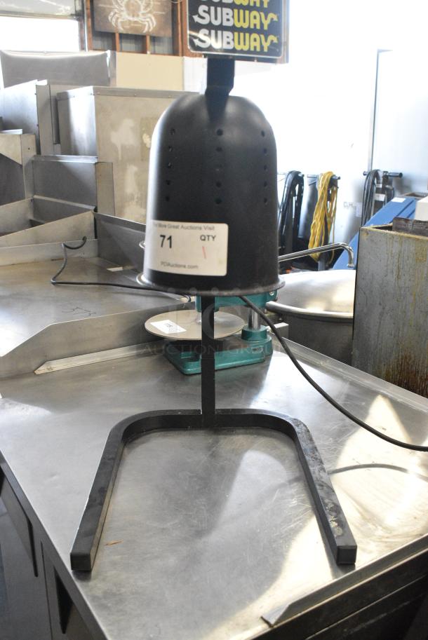 Avantco 177W62BLK Metal Countertop 2 Head Food Warmer. 120 Volts, 1 Phase. Tested and Working! - Image 3 of 6