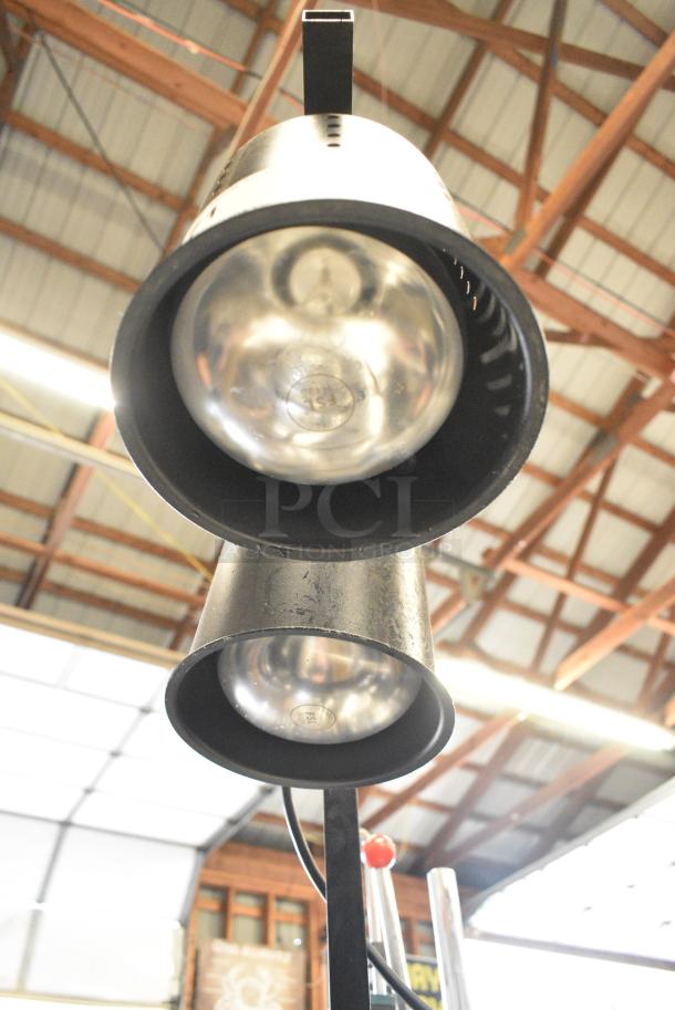 Avantco 177W62BLK Metal Countertop 2 Head Food Warmer. 120 Volts, 1 Phase. Tested and Working! - Image 5 of 6