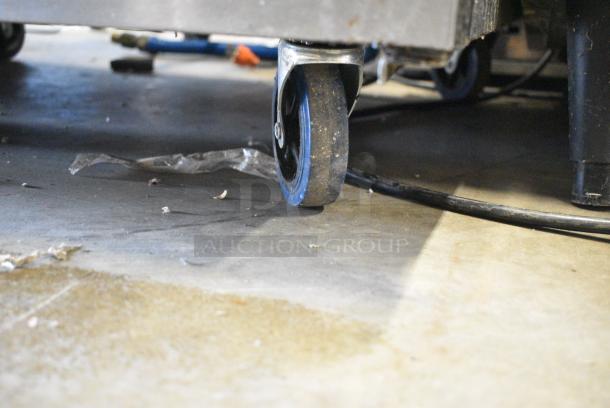 2017 True TUC-36-LP Stainless Steel Commercial 2 Door Undercounter Cooler on Commercial Casters. 115 Volts, 1 Phase. Tested and Working! - Image 3 of 6