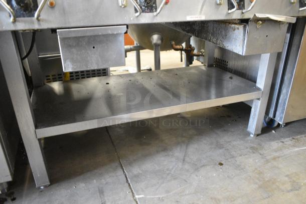 Garland Stainless Steel Commercial Gas Powered Flat Top Griddle w/ Under Shelf. - Image 6 of 7