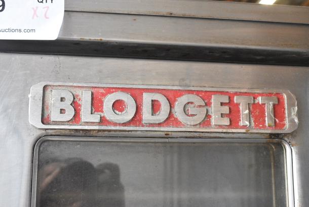 2 Blodgett Stainless Steel Commercial Propane Gas Powered Full Size Convection Oven w/ View Through Doors, Metal Oven Racks and Thermostatic Controls. 2 Times Your Bid! - Image 2 of 8