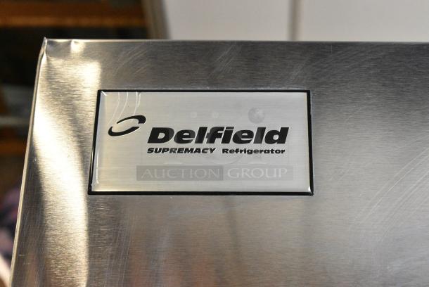Delfield SRR2-S Stainless Steel Commercial 2 Door Reach In Cooler w/ Racks. 115 Volts, 1 Phase. Tested and Powers On But Does Not Get Cold - Image 3 of 6