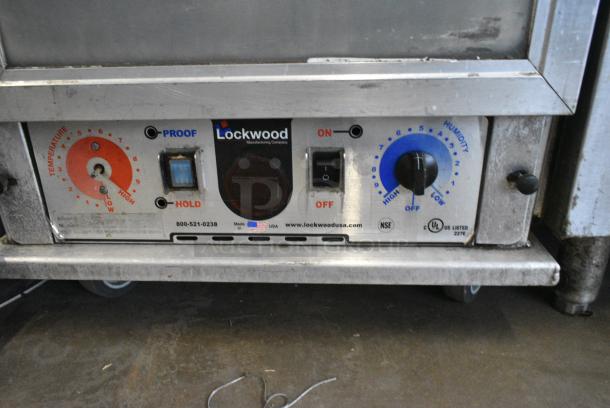 Lockwood Metal Commercial Heated Holding Cabinet on Commercial Casters. - Image 4 of 6