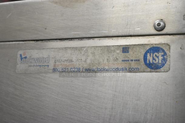 Lockwood Metal Commercial Heated Holding Cabinet on Commercial Casters. - Image 6 of 6