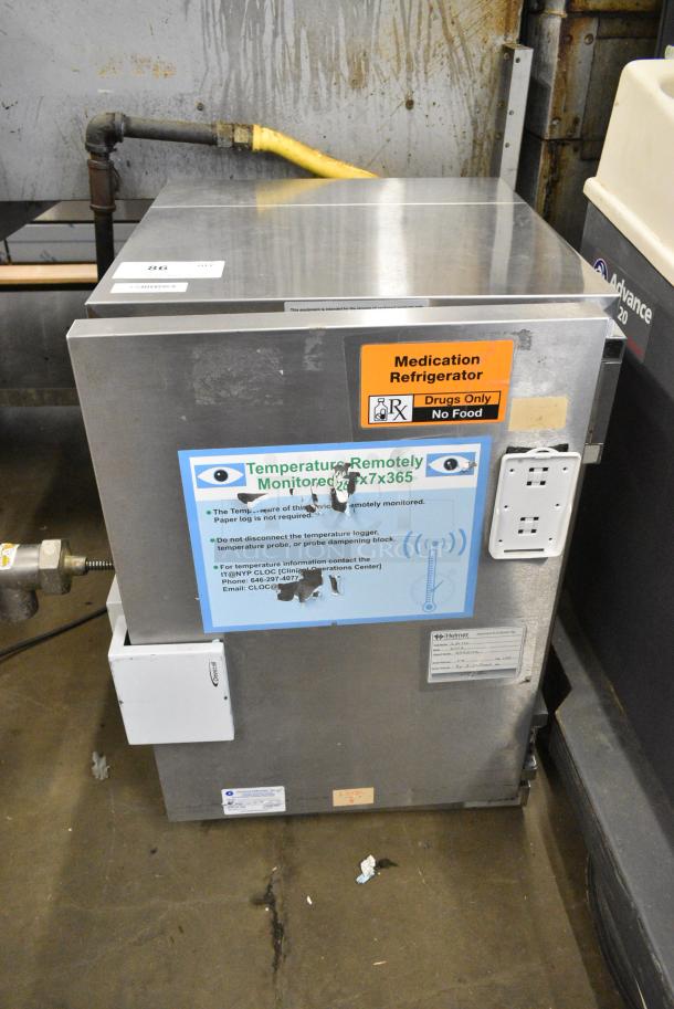 2019 Follett REF2 Stainless Steel Commercial Single Door Undercounter Cooler. 115 Volts, 1 Phase. Tested and Working! - Image 1 of 5