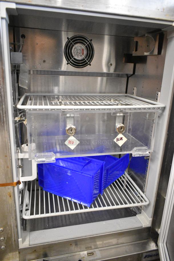 2019 Follett REF2 Stainless Steel Commercial Single Door Undercounter Cooler. 115 Volts, 1 Phase. Tested and Working! - Image 3 of 5